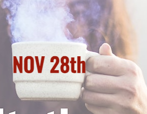 No tea tomorrow! Date change!
